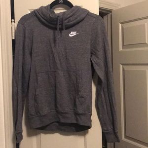 Nike Cowl Neck Grey Hoodie. Size XS.